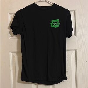 Black Unisex WEBTOON T-shirt